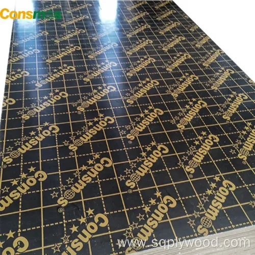 3 Star 18mm Waterproof Melamine WBP Glue Film Faced Plywood for Construction